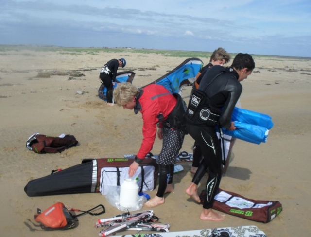  Preparación para el kitesurf
